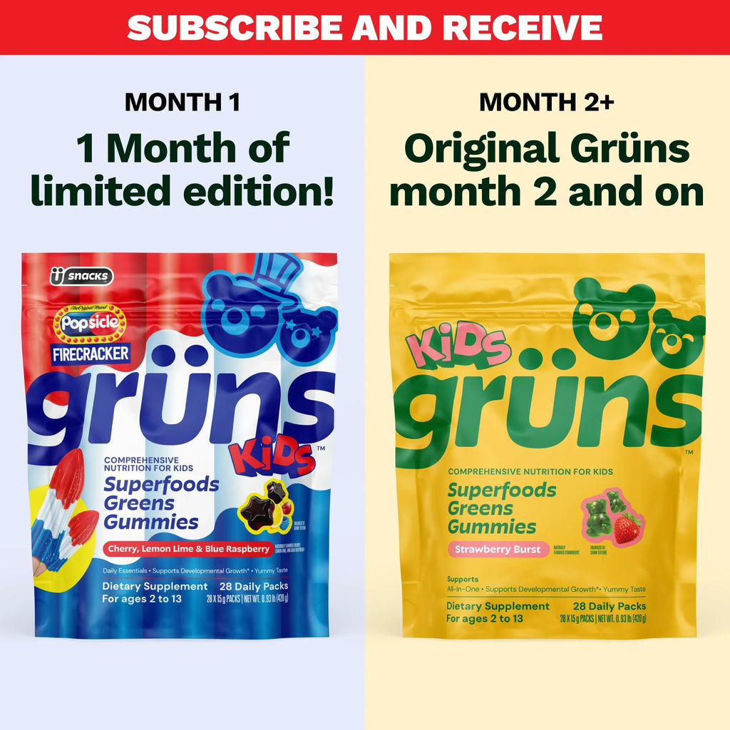 Popsicle® Firecracker Grüns Kids - Bright Bite