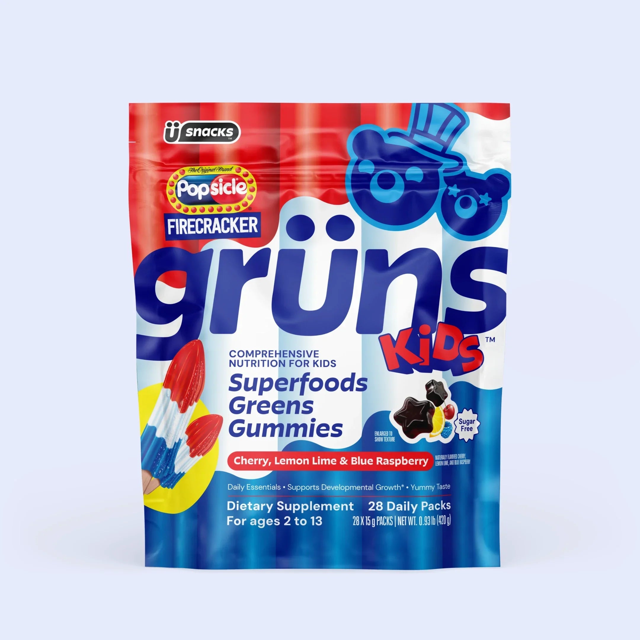 Popsicle® Firecracker Grüns Kids - Bright Bite