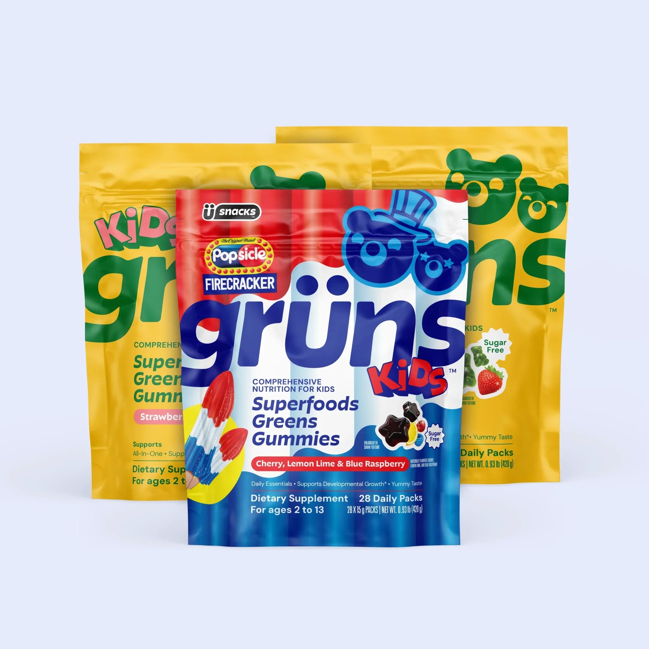 Popsicle® Firecracker Grüns Kids - Bright Bite